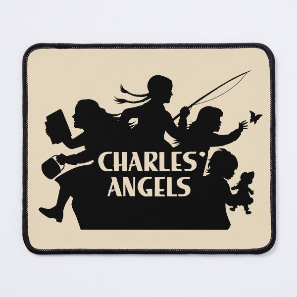 Item preview, Charles' Angels 70s logo - Black designed and sold by Eric's Emporium.