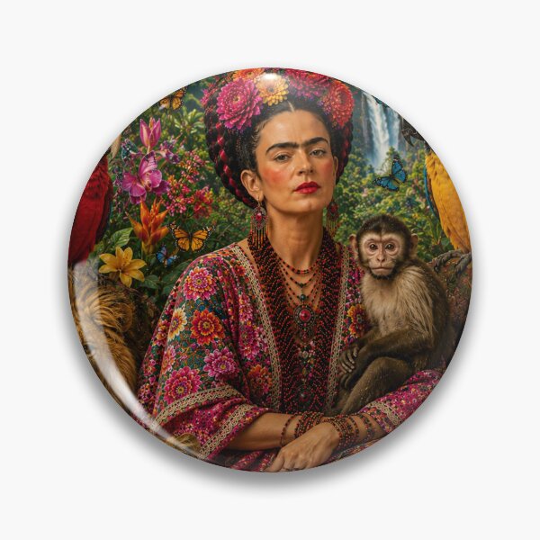 Item preview, frida Kahlo wildlife designed and sold by Muycote.