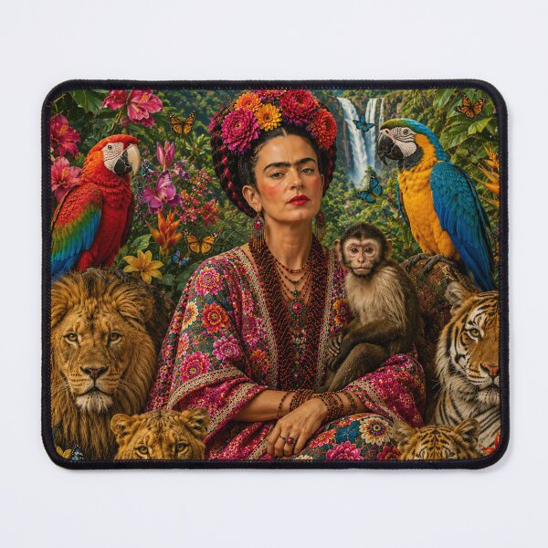 Item preview, frida Kahlo wildlife designed and sold by Muycote.