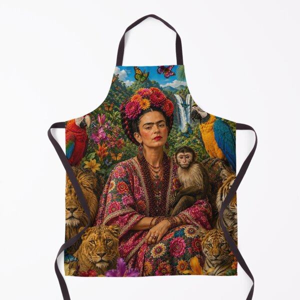 Item preview, frida Kahlo wildlife designed and sold by Muycote.