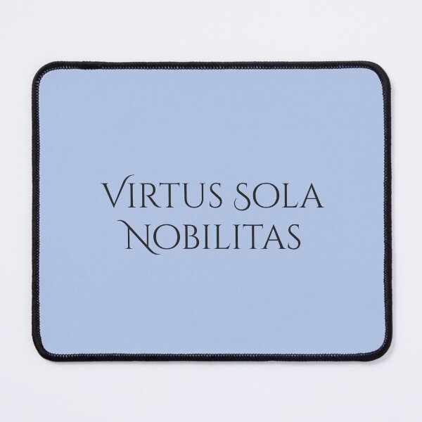 Item preview, Virtus Sola Nobilitas | Virtue Alone Is Nobility | Timeless Latin Motto designed and sold by semenol.