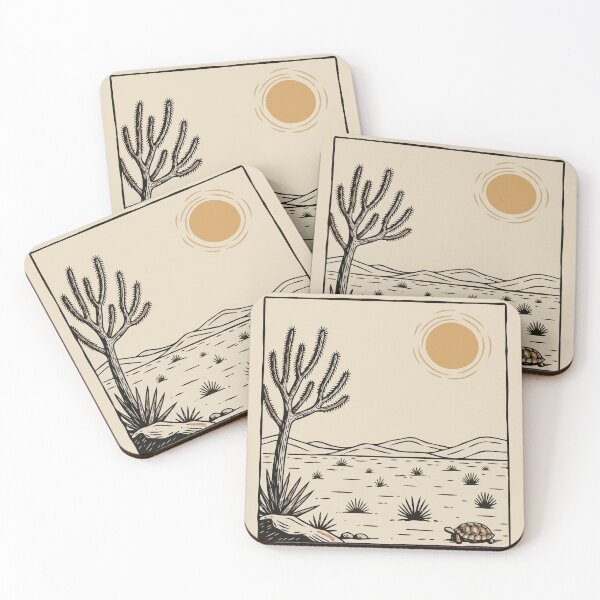 Item preview, Desert Tortoise Landscape designed and sold by Gkinoki.
