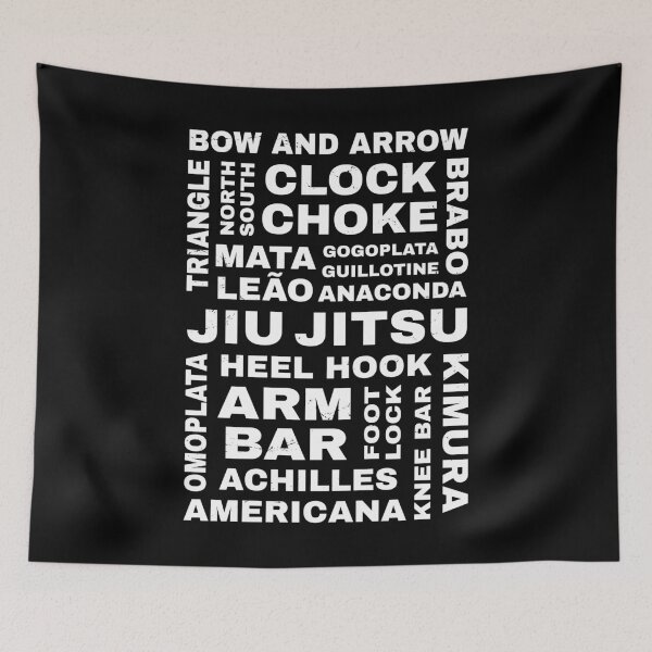 Item preview, Brazilian Jiu Jitsu Guide designed and sold by NicGrayGraphic.