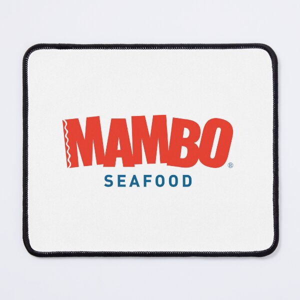 Item preview, Mambo Seafood Bold Red and Blue Restaurant Logo Design designed and sold by yqikaru.