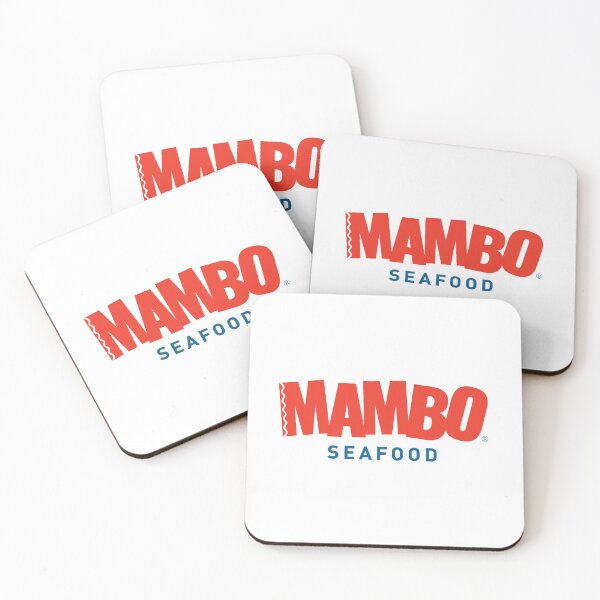 Item preview, Mambo Seafood Bold Red and Blue Restaurant Logo Design designed and sold by yqikaru.