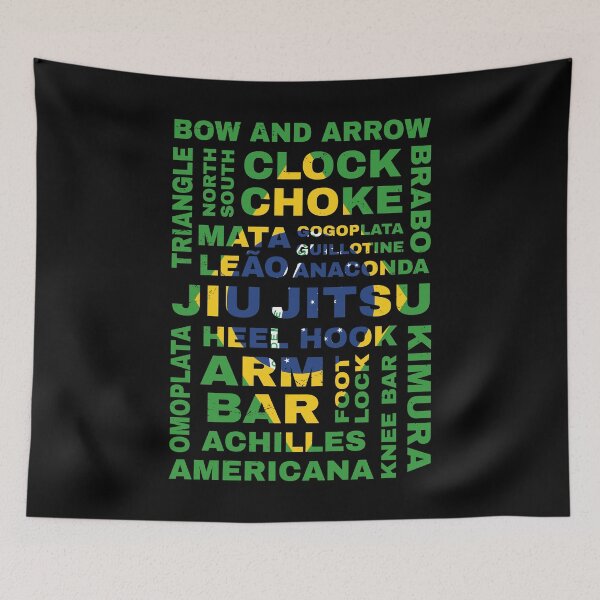 Item preview, Brazilian Jiu Jitsu Guide designed and sold by NicGrayGraphic.