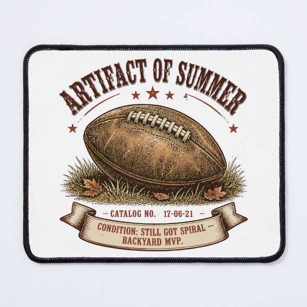 Item preview, Vintage Football T-Shirt | Funny Backyard Football Gift | Artifact of Summer designed and sold by Mikoff04-arts.