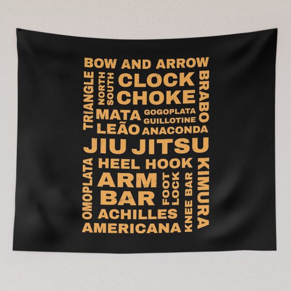 Item preview, Brazilian Jiu Jitsu Guide designed and sold by NicGrayGraphic.