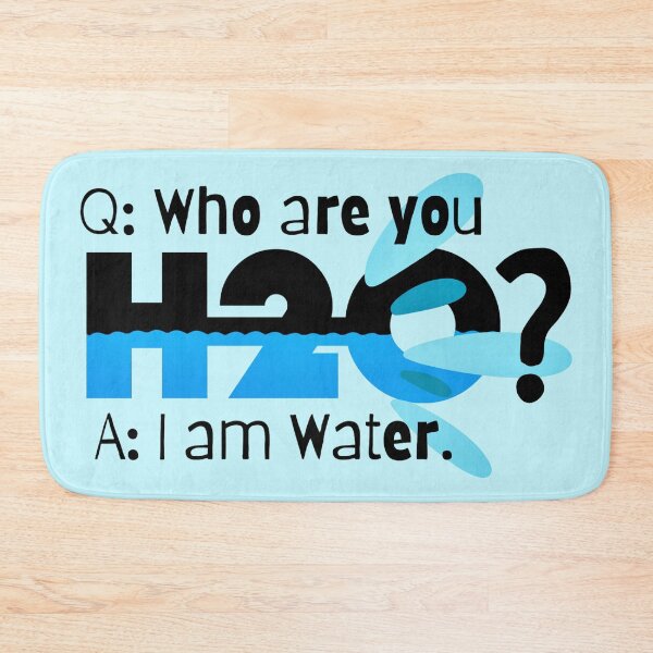 Item preview, H2O is Water designed and sold by DEZINOMANIA.