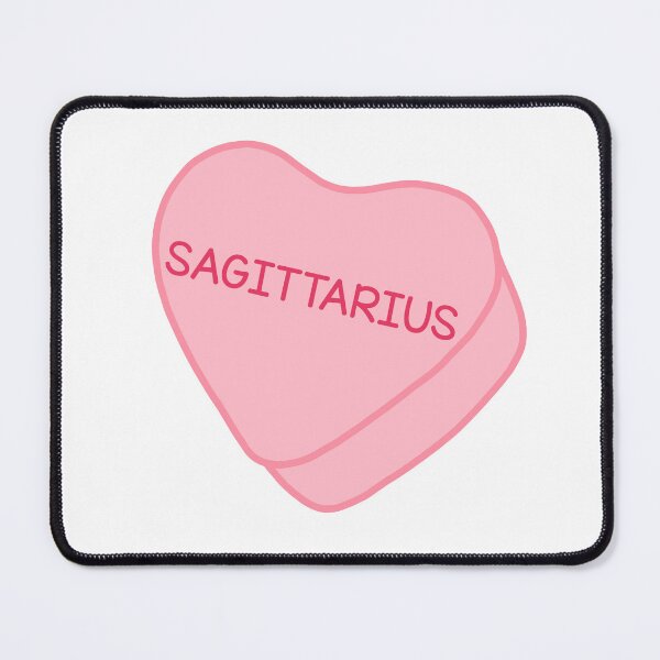 Item preview, Sagittarius Pink Candy Heart Sweet Heart Cute designed and sold by SlimyFish.