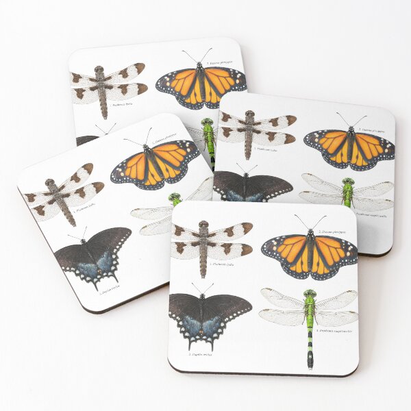 Item preview, Butterflies and Dragonflies designed and sold by TrailsidePrints.
