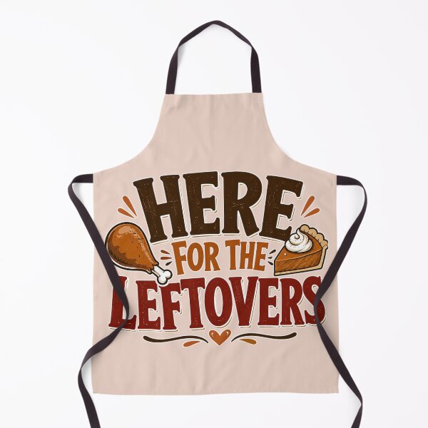 Item preview, Here for the Leftovers – Funny Thanksgiving Turkey Design designed and sold by TheStephanieRome.