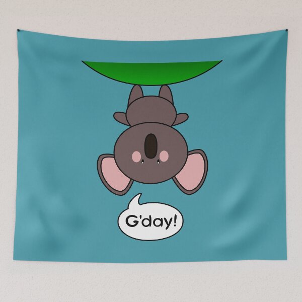 Item preview, G'day - Cute Koala from Australia - Cute & Funny designed and sold by tentihandmade.