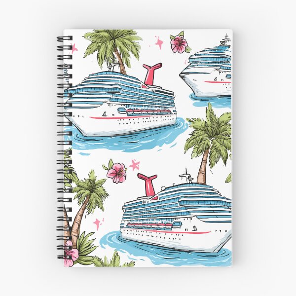 Item preview, Cruise Ships Crayon Print Pattern designed and sold by RichardRags.