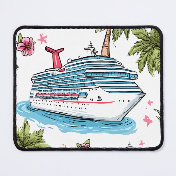 Item preview, Cruise Ships Crayon Print Pattern designed and sold by RichardRags.