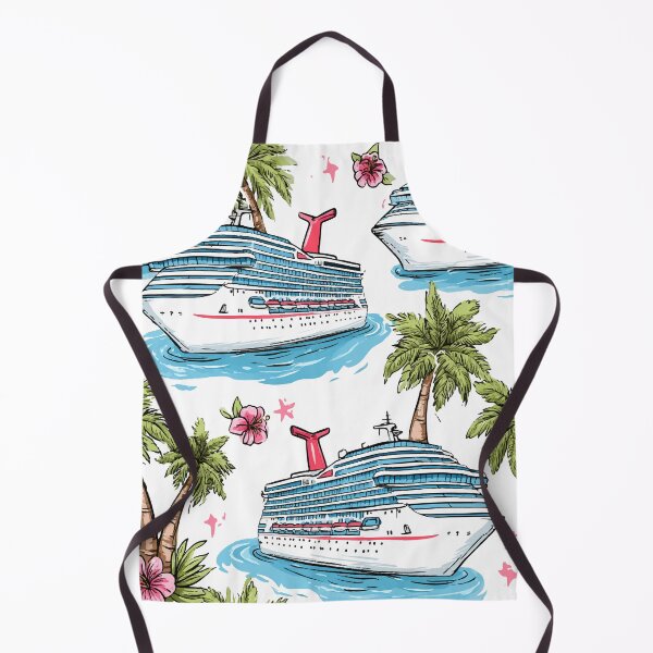 Item preview, Cruise Ships Crayon Print Pattern designed and sold by RichardRags.