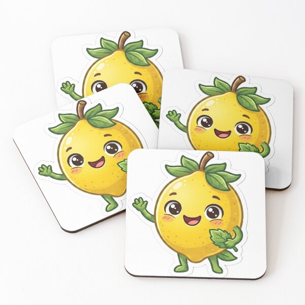 Item preview, Cute Happy Lemon Character designed and sold by palozashop.