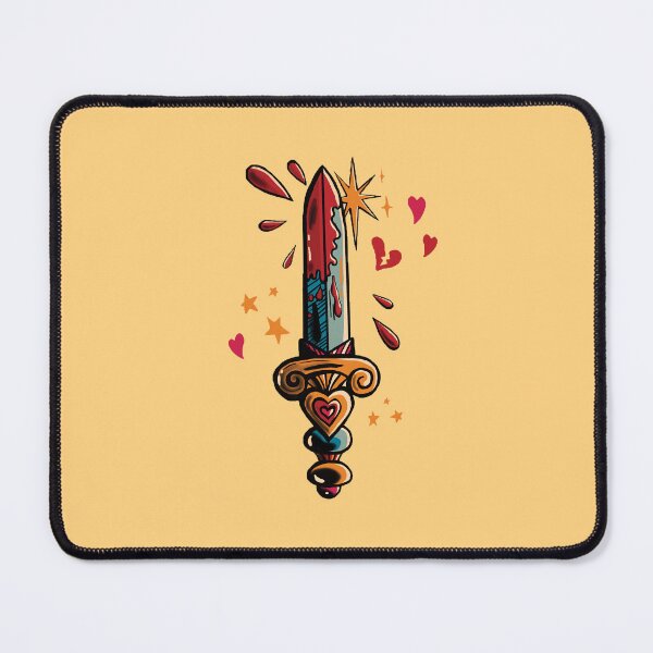 Item preview, Heartbreaker Knife designed and sold by Matthew Dennison Illustration & Design .