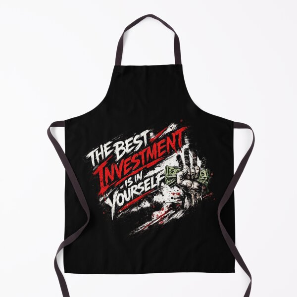 Item preview, The Best Investment Is in Yourself – Inspirational Typography Design designed and sold by ArtisticHeart21.