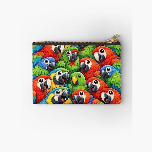 Item preview, Colorful Cartoon Parrot Flock designed and sold by MKDSN.