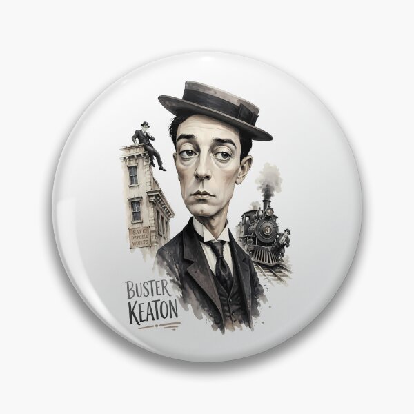 Item preview, Buster Keaton designed and sold by Sarcastic designs.