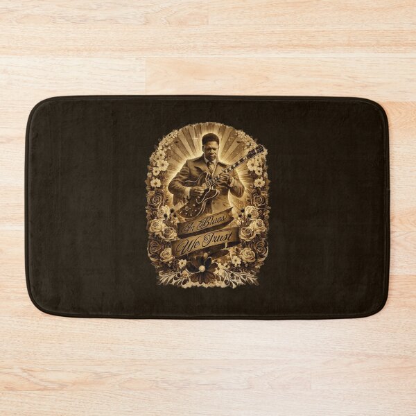 Item preview, In Blues We Trust designed and sold by Sarcastic Panda.