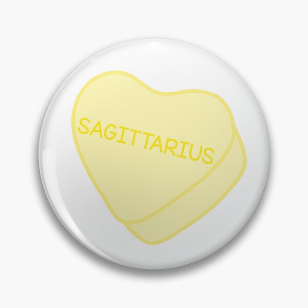 Item preview, Sagittarius Yellow Candy Heart Sweet Heart Cute designed and sold by SlimyFish.