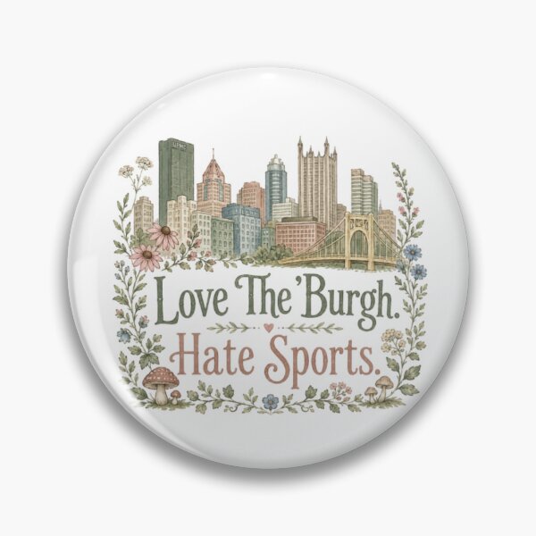 Item preview, Love The ’Burgh, Hate Sports designed and sold by darametzgerart.