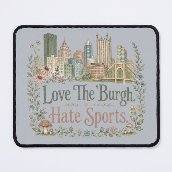 Item preview, Love The ’Burgh, Hate Sports designed and sold by darametzgerart.
