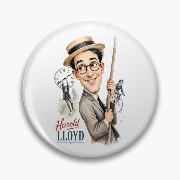 Aperçu de l'œuvre Harold Lloyd créée et vendue par Sarcastic designs.