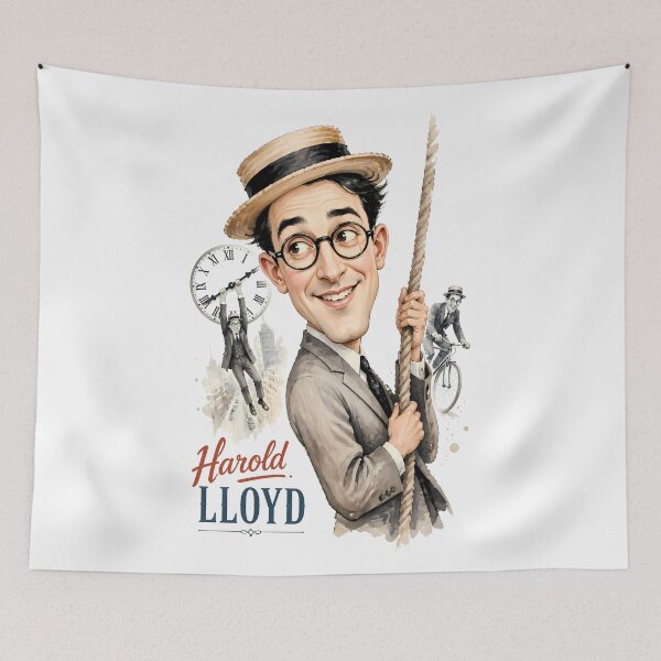 Item preview, Harold Lloyd designed and sold by Sarcastic designs.