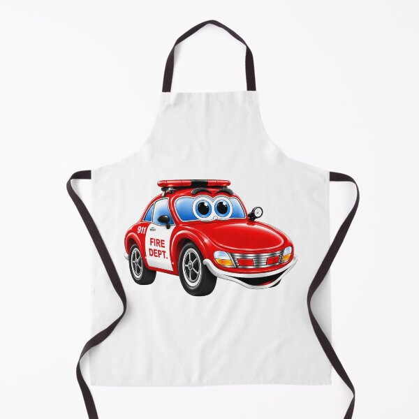 Item preview, Fire Chief Cartoon Car designed and sold by Scott Hayes.