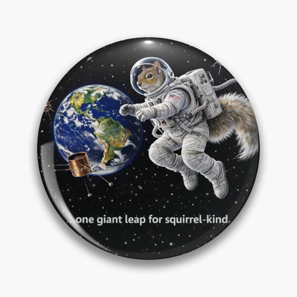 Item preview, One Giant Leap for Squirrel-Kind designed and sold by MissTerryWoman.