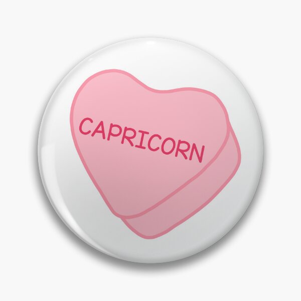 Item preview, Capricorn Pink Candy Heart Sweet Heart Cute designed and sold by SlimyFish.