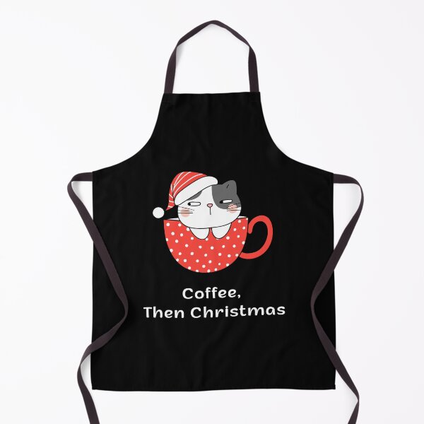Item preview, Coffee, Then Christmas | Espresso Yourself Cats | Funny Christmas Coffee Cat designed and sold by ContigoART.