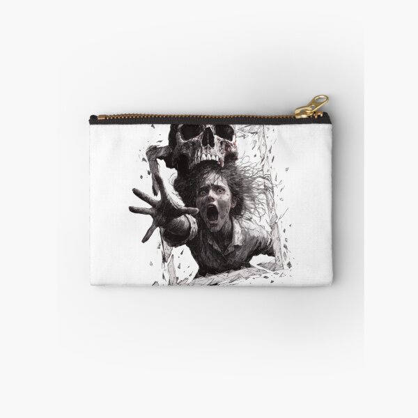 Item preview, Grungy illustration of screaming woman reaching as cut out PNG designed and sold by Creative88Art.