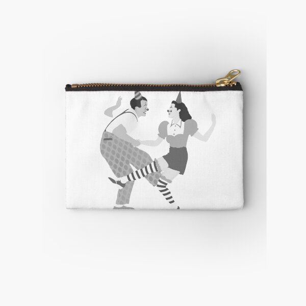Item preview, Dancing Clown Couple designed and sold by FunkyGooseCo.