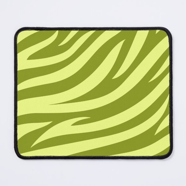 Item preview, Modern Graphic Zebra Print Pattern - Dark Chartreuse designed and sold by Frohyou.