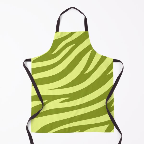 Item preview, Modern Graphic Zebra Print Pattern - Dark Chartreuse designed and sold by Frohyou.