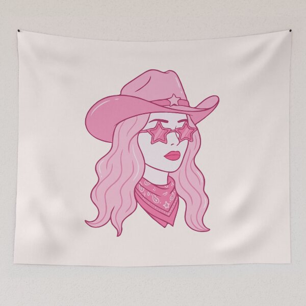 Item preview, Pink Western Girl designed and sold by Gkinoki.