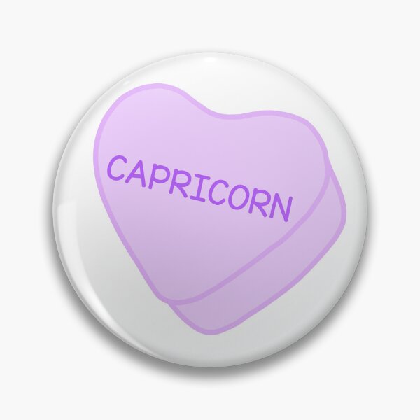 Item preview, Capricorn Purple Candy Heart Sweet Heart Cute designed and sold by SlimyFish.