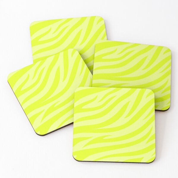 Item preview, Modern Graphic Zebra Print Pattern - Light Chartreuse designed and sold by Frohyou.