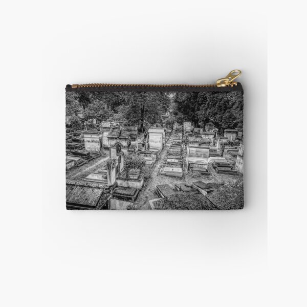 Item preview, Paris, France - Black and White View of Cimetiere de Montmartre designed and sold by jrtwynam.