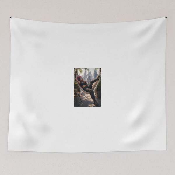 Item preview, Cathryne relaxation in city skyline view designed and sold by CathryneDelamort.