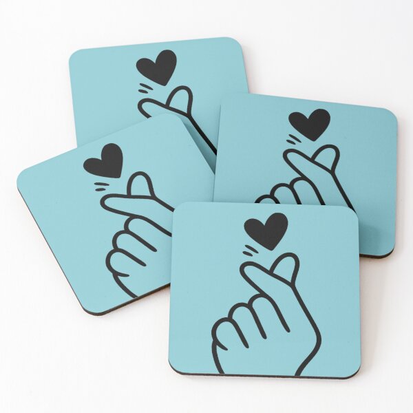 Item preview, Minimalist Finger Heart Line Art | Cute Love Hand Gesture | Modern Aesthetic Sticker designed and sold by StickyDelights.