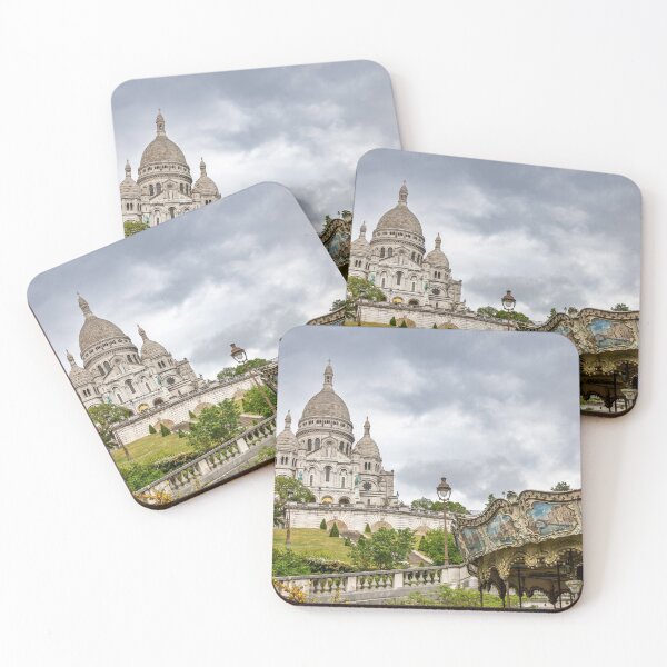 Item preview, Paris, France - Sacre-Coeur and Carousel View designed and sold by jrtwynam.