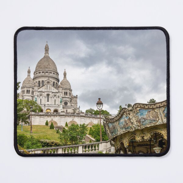 Item preview, Paris, France - Sacre-Coeur and Carousel View designed and sold by jrtwynam.