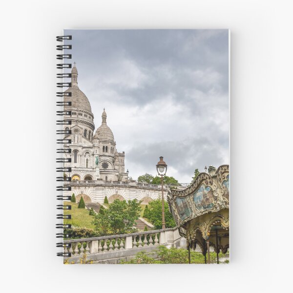 Item preview, Paris, France - Sacre-Coeur and Carousel View designed and sold by jrtwynam.