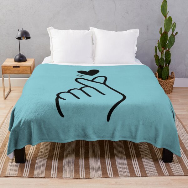 Item preview, Minimalist Finger Heart Line Art | Cute Love Hand Gesture | Modern Aesthetic Sticker designed and sold by Nusha Creations.