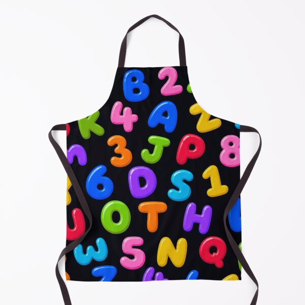 Item preview, Colorful Alphabet & Numbers Pattern – Fun Educational ABC Design designed and sold by IMuDesigner.